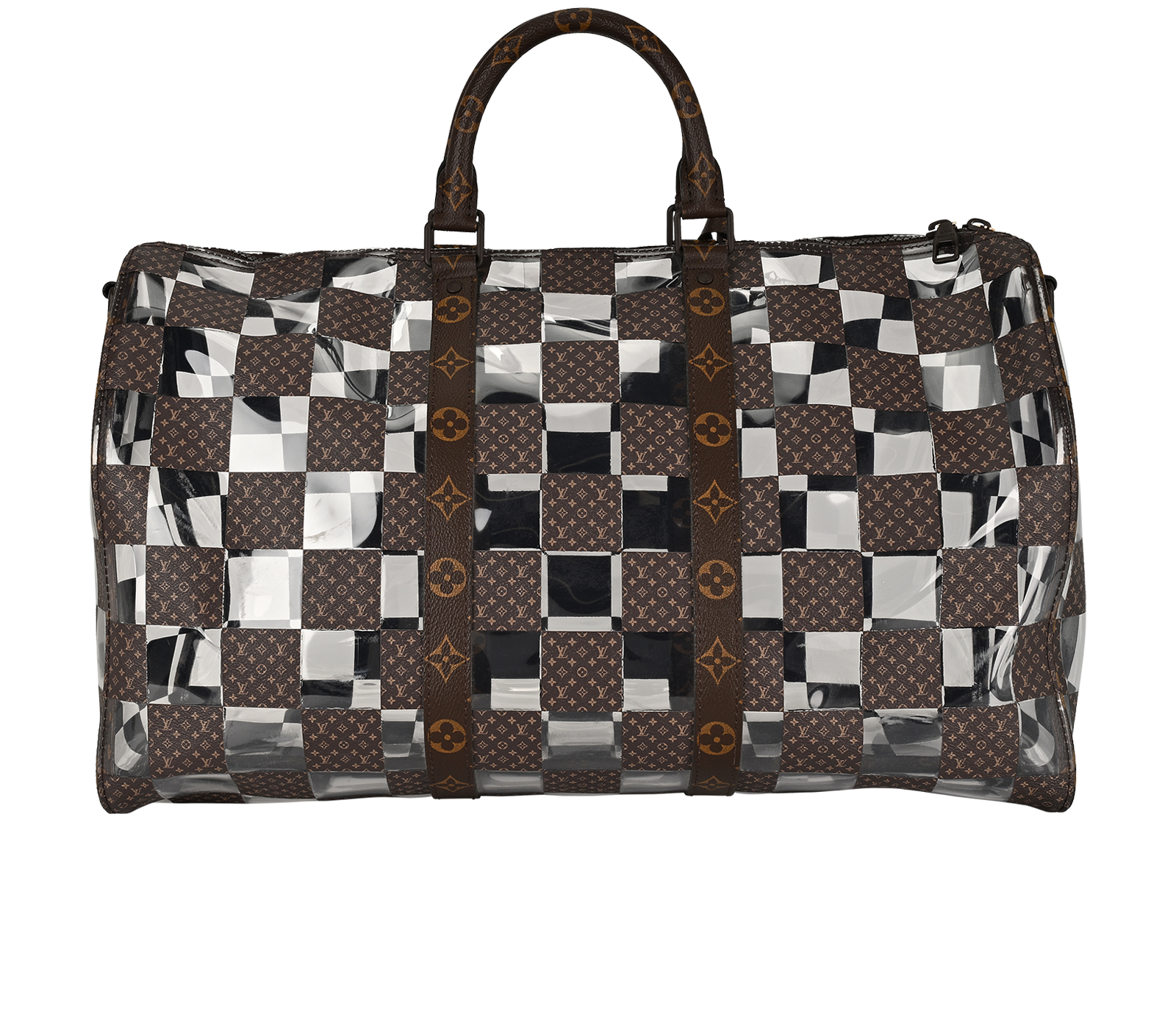 Chess Keepall Bandouliere 50, &pound;1,600, Handbags, Brown, Canvas/PVC, Back view